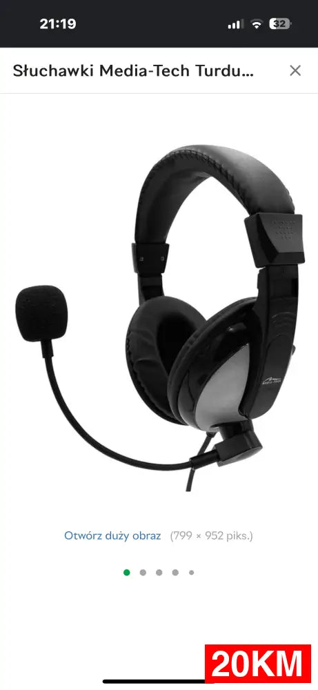 Gaming slušalice sa mikrofonom