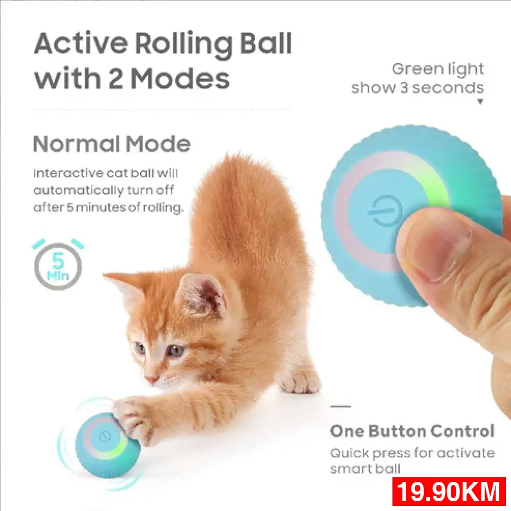Interaktivna Loptica za Mačke TwitchBall™