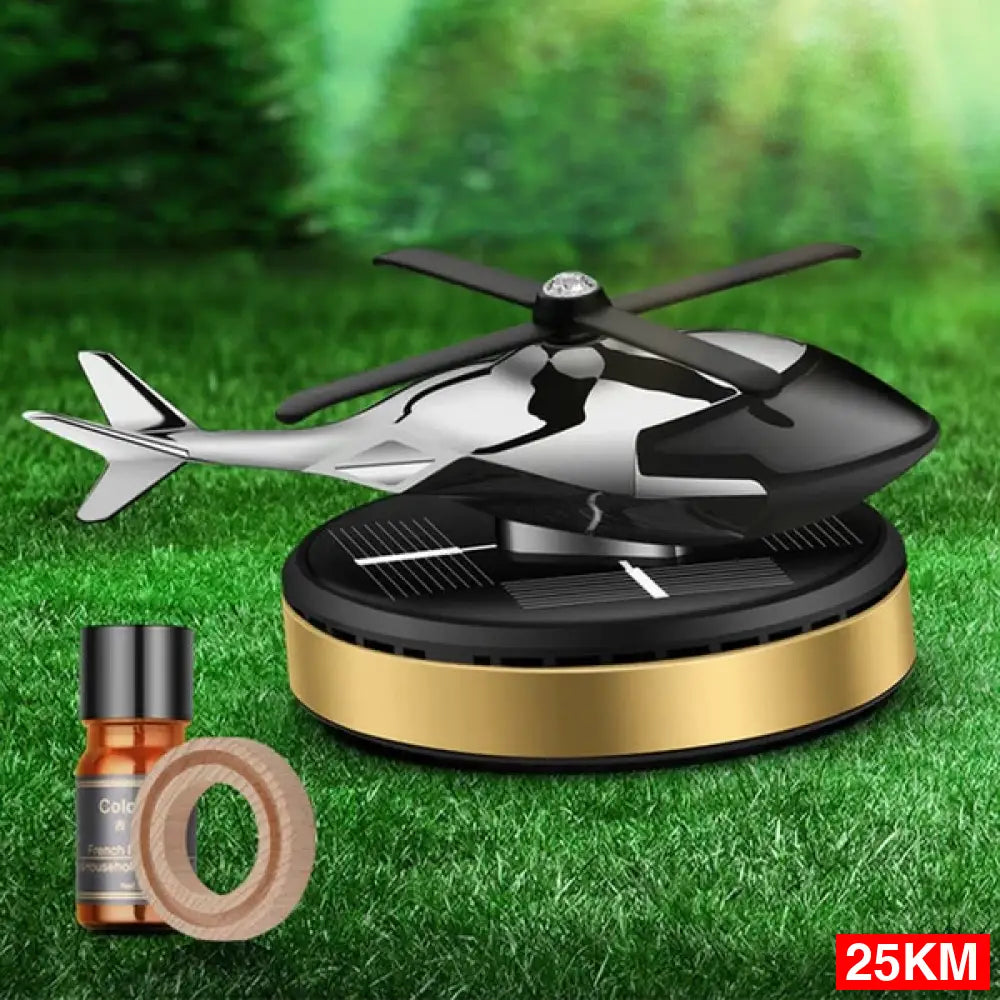 Metalni solarni helikopterski osvježivač zraka