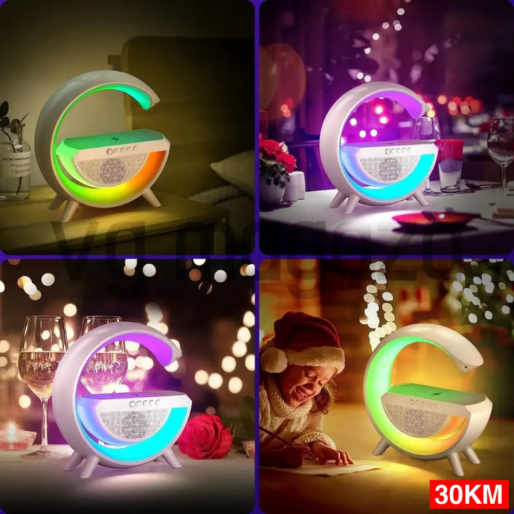 4u1 RGB lampa (punjač radio zvučnik)
