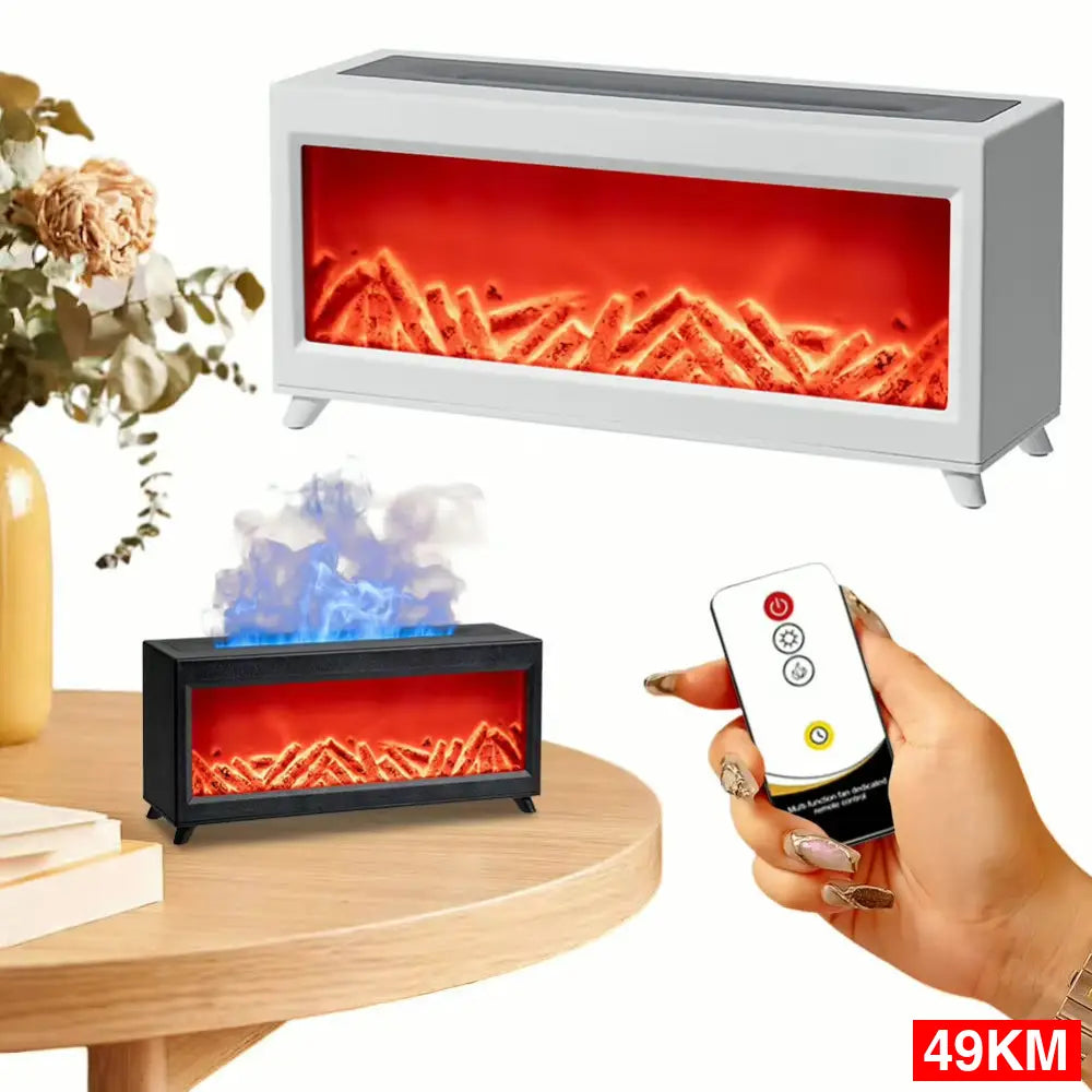 Difuzor kamin sa efektom plamena