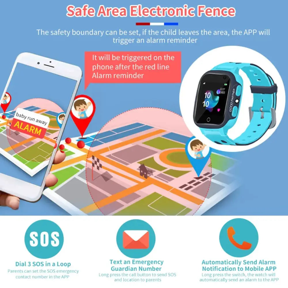 Dječiji pametni GPS sat sa SIM karticom