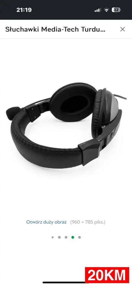 Gaming slušalice sa mikrofonom