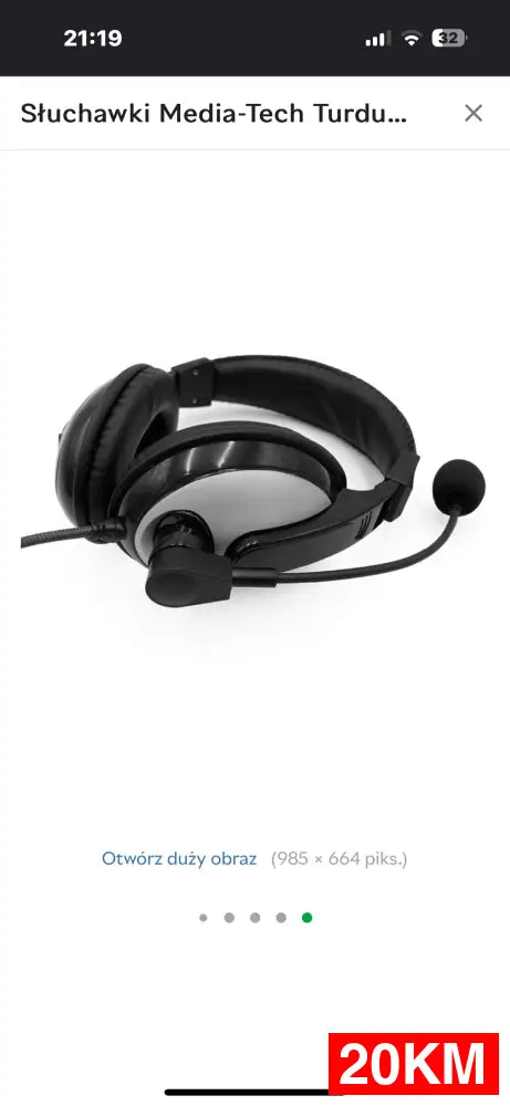 Gaming slušalice sa mikrofonom