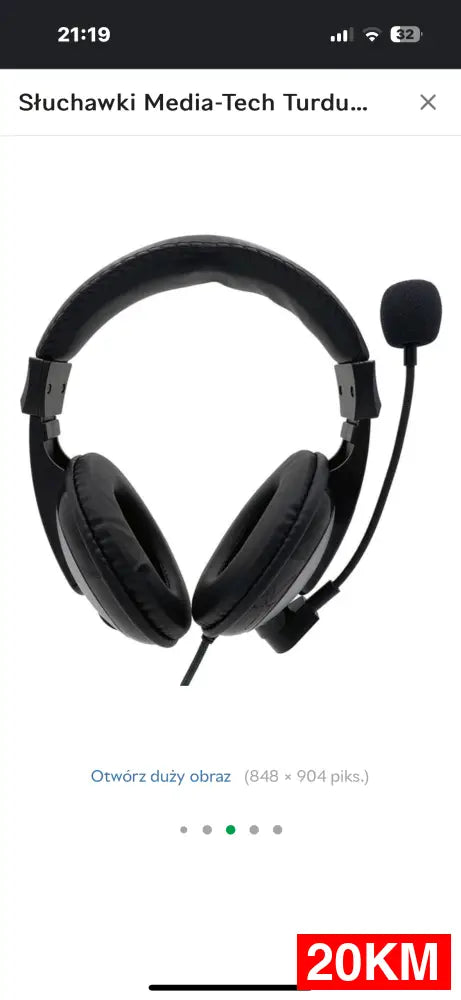 Gaming slušalice sa mikrofonom