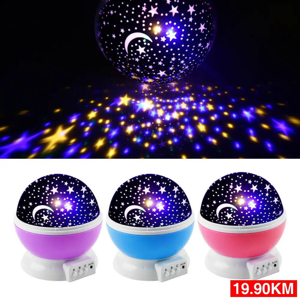 Lampa zvjezdano nebo - led projektor za djecu