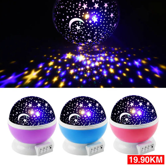 Lampa zvjezdano nebo - led projektor za djecu