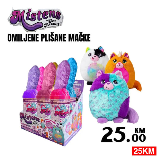 Mistens plišane mačke