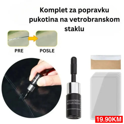 Set za Reparaciju Svih Vrsta Stakala (1 + 1 GRATIS)