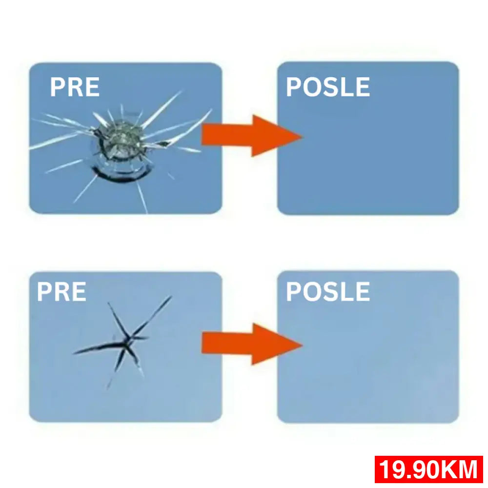 Set za Reparaciju Svih Vrsta Stakala (1 + 1 GRATIS)